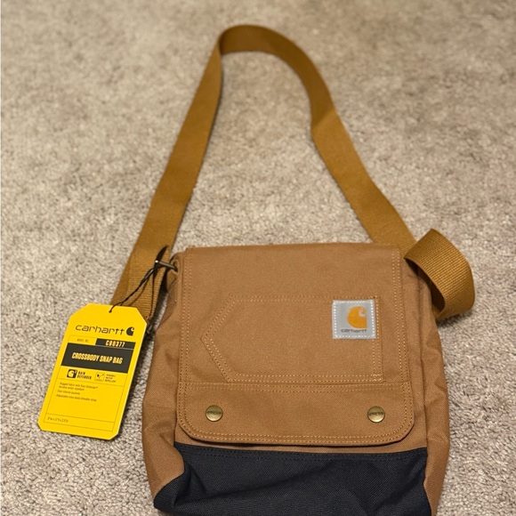 Carhartt Brown and Black Men's Messenger Bag - Picture 1 of 3